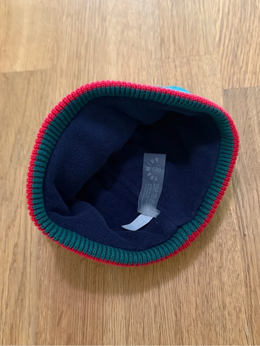 Primary Baby 6-12 MONTHS Green Knit Beanie Hat